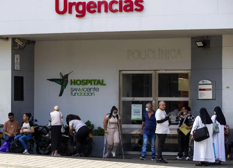 Servicios de urgencias en el hospital San Vicente Fundación de Medellín. FOTO: Julio César Herrera Echeverri