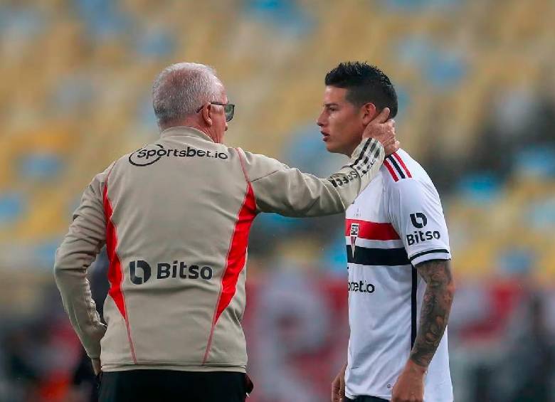James Rodríguez ha sabido ganarse la confianza del entrenador Dorival Júnior. FOTO AFP