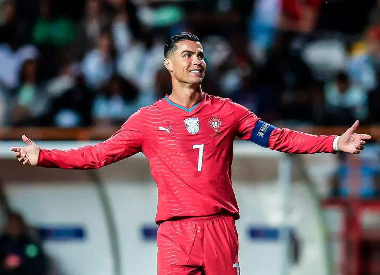 Cristiano Ronaldo no estuvo eficaz en el duelo de Portugal ante Nigeria. FOTO X-@OneFootball