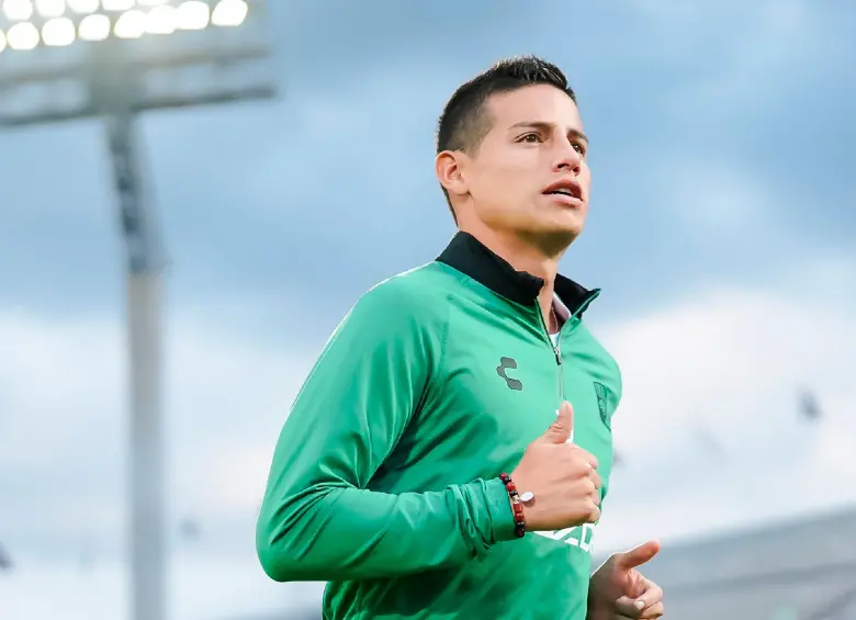 James Rodríguez, líder de León en la Leagues Cup. FOTO X-CLUB LEÓN