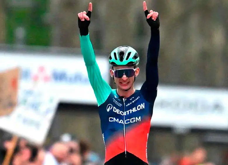 Paul Seixas, otra de las joyas del ciclismo moderno. FOTO GETTY