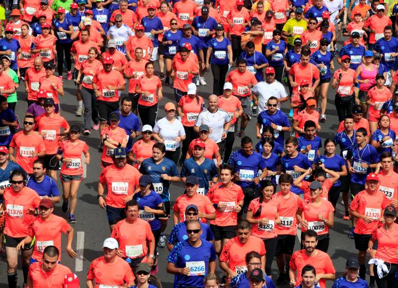 La Maratón se volverá a tomar las calles de Medellín este domingo. FOTO MANUEL SALDARRIAGA