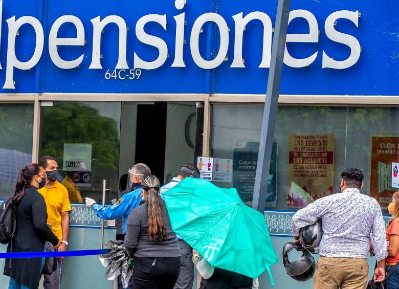 La reforma pensional acabaría la competencia entre Colpensiones y los fondos privados. FOTO JUAN ANTONIO SÁNCHEZ