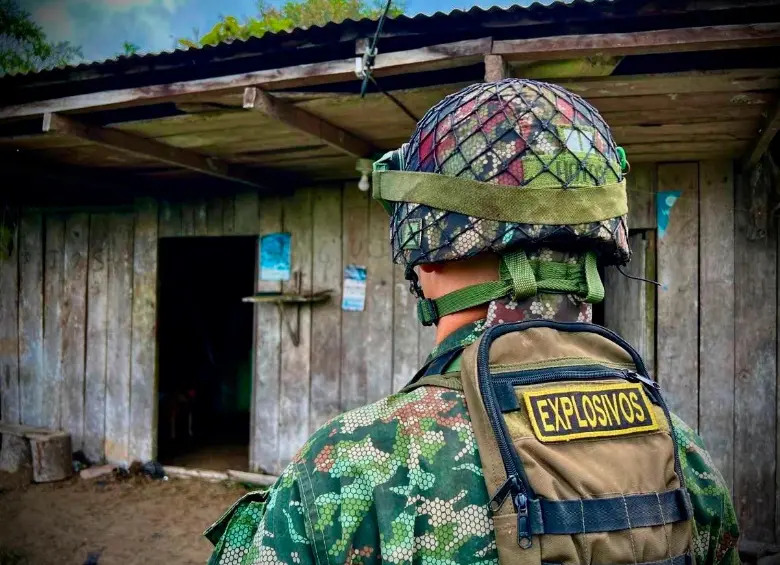 El Ejército y la Armada están copando los alrededores de la vereda La Siberia, de San José del Guaviare. FOTO DE REFERENCIA CORTESÍA EJÉRCITO.