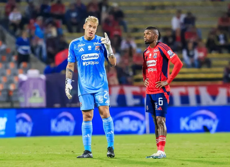 Washington Aguerre ha disputado 39 partidos con el Medellín en lo que va del 2025. En ellos encajó 33 tantos. Foto: Camilo Suárez