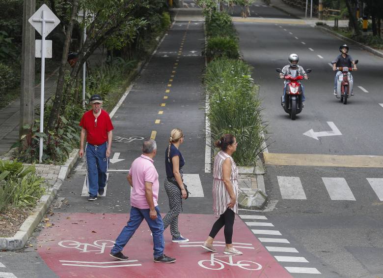 Corredor Verde en el occidente de Medellín. Foto: Manuel Saldarriaga Quintero