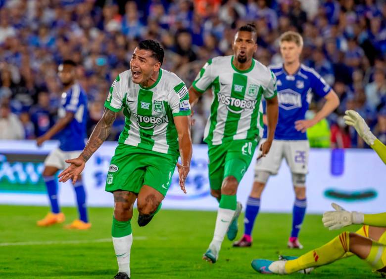 Ocho goles lleva Jéfferson Duque con Nacional en Liga-1 2023. FOTO JUAN ANTONIO SÁNCHEZ