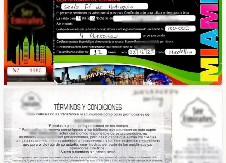 Fiscalía descubre red que usaba empresas fachada para cometer millonarias estafas en Medellín. Foto: Fiscalía