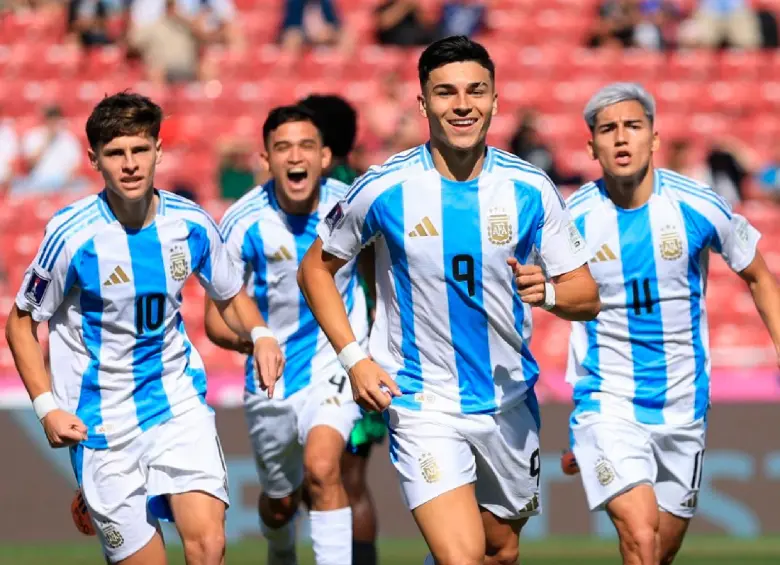 Argentina llega a la penúltima instancia tras vencer a México 2-0. FOTO X-FIFA