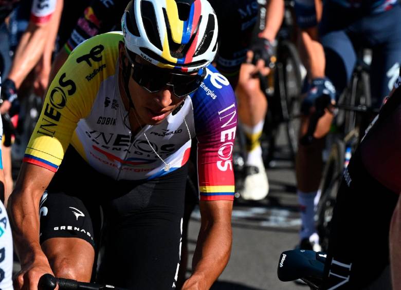 Egan Bernal, de 29 años de edad, es una de las figuras del Nacional de ruta. FOTO AFP