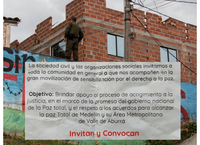 Barrio Alfonso López y el panfleto que rodó por sus calles. Foto: EL COLOMBIANO. 