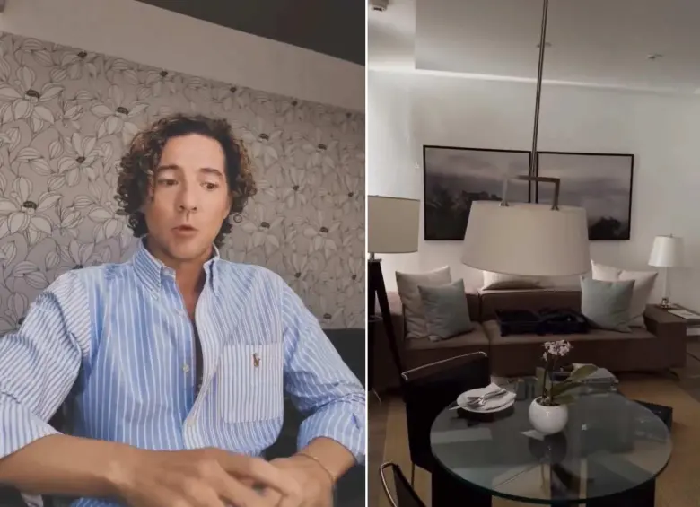 David Bisbal sintió el terremoto de 7,4 en Colombia. FOTOS: Captura de video
