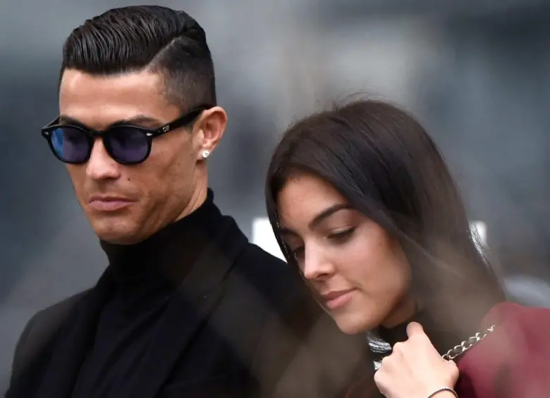 El matrimonio de Cristiano Ronaldo y Georgina Rodríguez en Portugal. FOTO: AFP