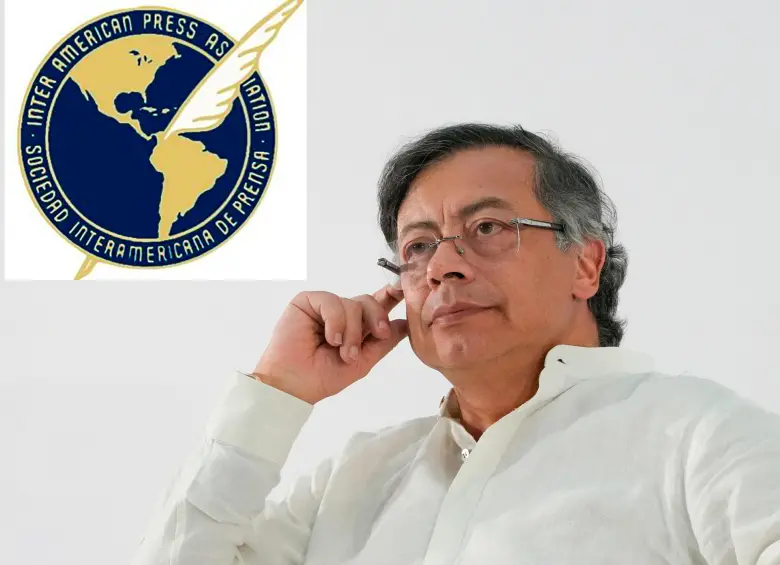 La SIP advirtió sobre una escalada de estigmatización contra la prensa en Colombia por parte del presidente Gustavo Petro. FOTO: PRESIDENCIA