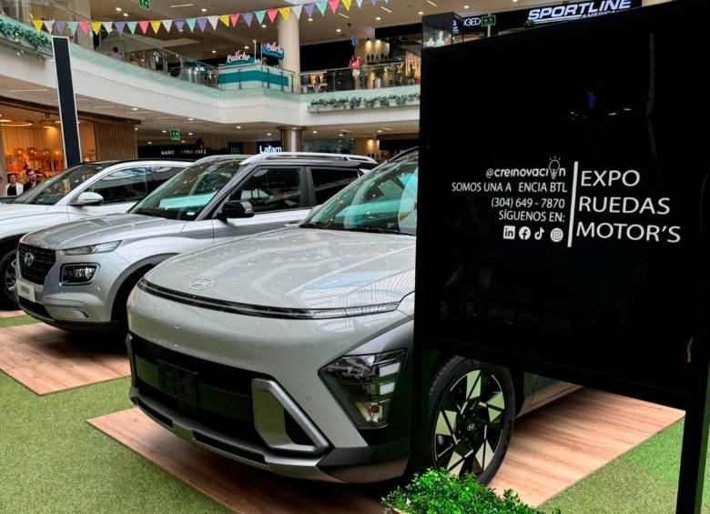 Hasta el lunes 8 de julio se realizará Expo Ruedas, en el Centro Comercial Santafé, de Medellín. FOTO CORTESÍA 