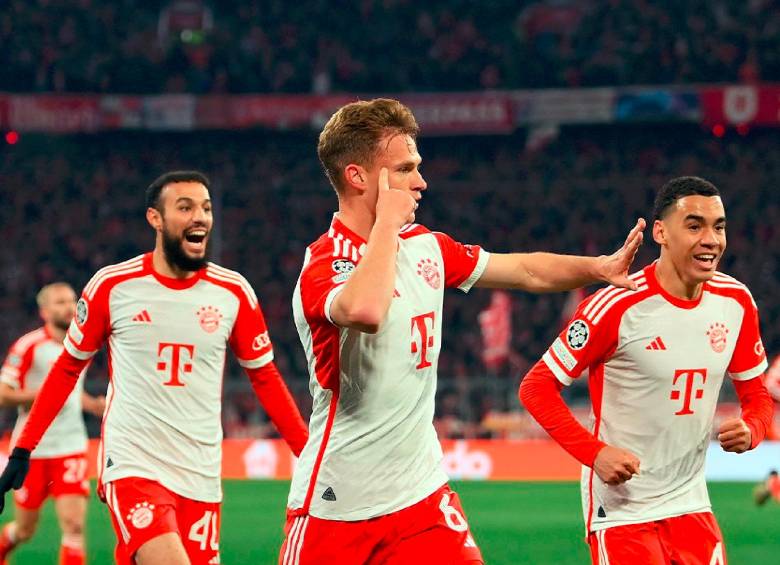 Joshua Kimmich convirtió su primer gol de la temporada en Champions League y le dio una gran alegría al cuadro alemán.