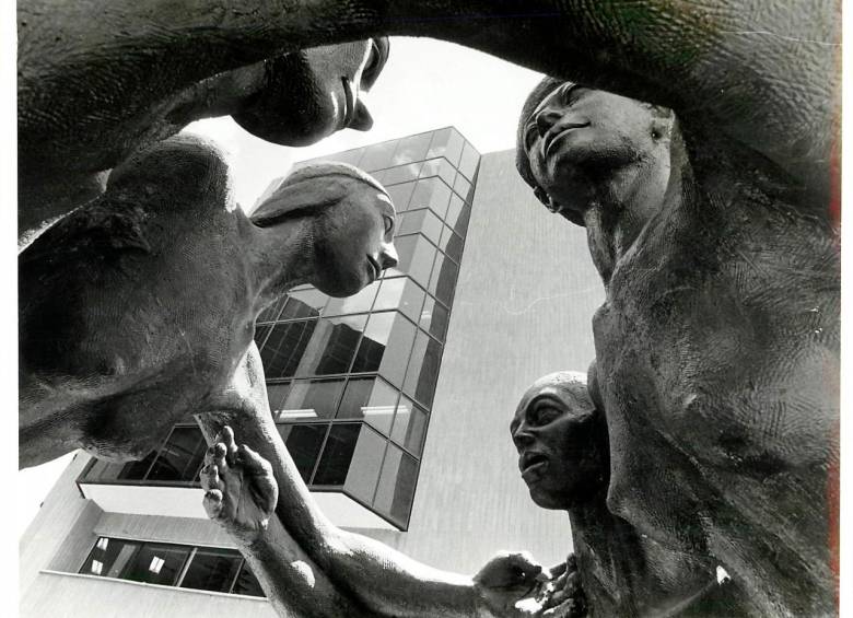 Las esculturas de Ríos Vanegas se pueden ver en algunos sitios de Medellín y en la Universidad de Antioquia.