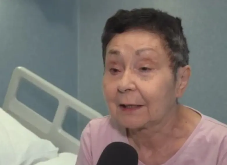 Una mujer italiana recupera la vista tras un trasplante sin precedentes. FOTO: Captura de video @Tg3web