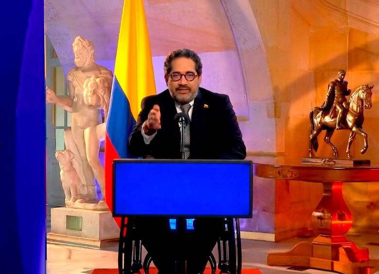 Soto, muy activo en redes, apoyó a De la Espriella desde el año pasado en la estrategia de su campaña presidencial. Ahora es el portavoz del Gobierno. FOTO @millersoto y Captura de video