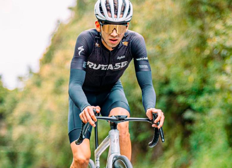 Martín Restrepo ha sido protagonista en distintas carreras para aficionados que se realizan en Colombia. FOTO CORTESÍA