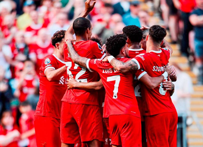 El Liverpool cada vez rinde mejor en la Premier League. FOTO TWITTER LIVERPOOL