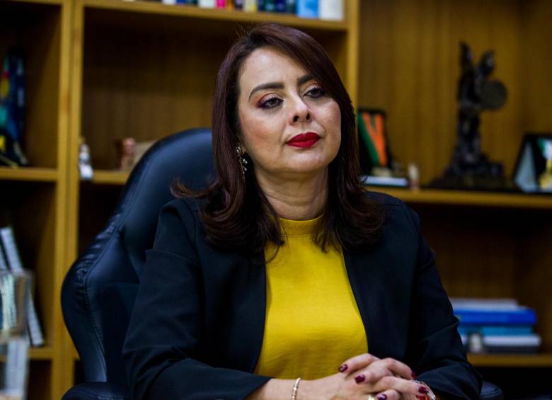 Natalia Andrea Rendón fue directora Seccional de Fiscalías de Medellín entre febrero de 2021 y julio de 2022. FOTO: JULIO CÉSAR HERRERA.