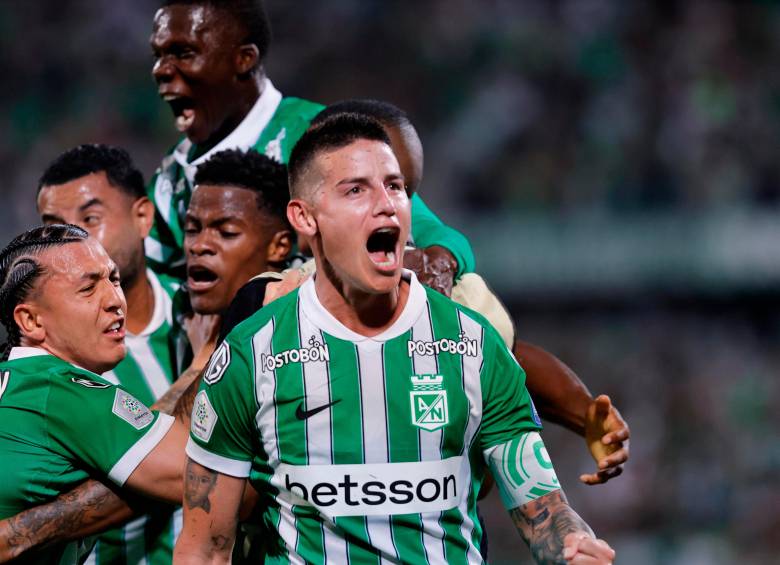James fue uno de los líderes de la victoria de Nacional 3-1 sobre Junior. FOTO CAMILO SUÁREZ