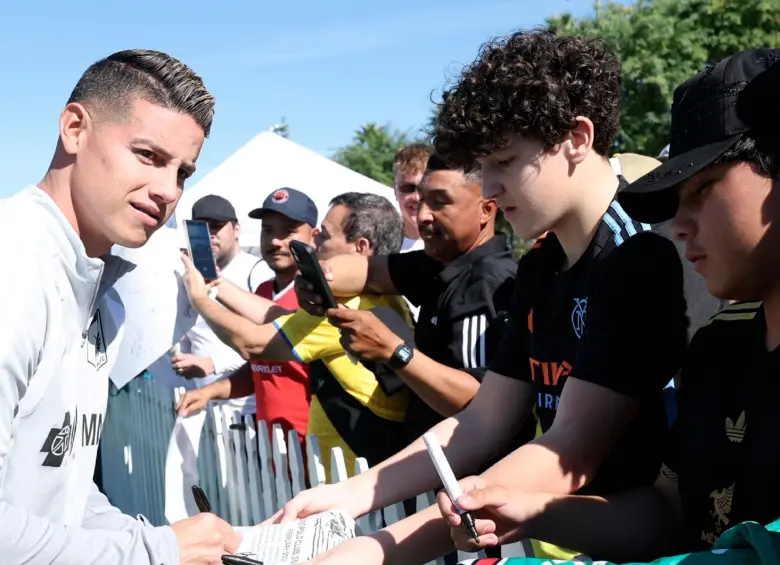 James Rodríguez podría debutar en la MLS el próximo 28 de febrero. FOTO @Minnesota United FC