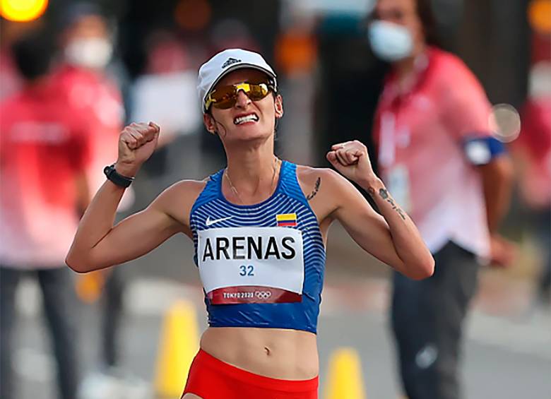 Lorena Arenas ha disputado tres competencias este año, en las que ha logrado buenos tiempos. Su principal competencia en 2023 será el Mundial de atletismo, en Budapest, en agosto. FOTO GETTY