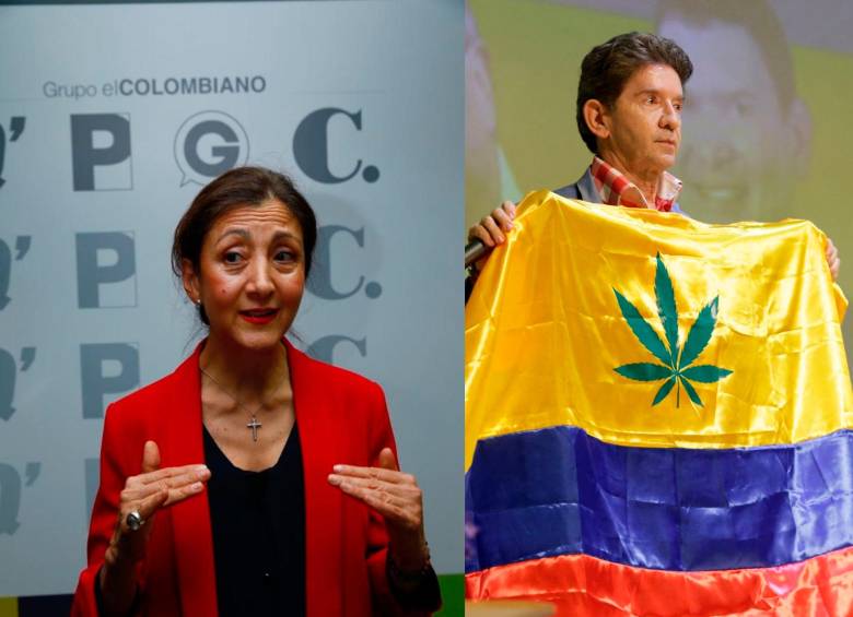 Ambos candidatos se abandonaron la carrera presidencial. FOTO EL COLOMBIANO Y SERGIO LÓPEZ