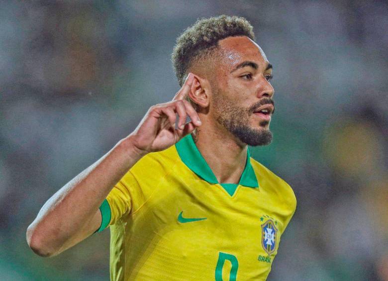 Matheus Cunha, jugador brasileño reconocido por sus obras benéficas. FOTO AFP