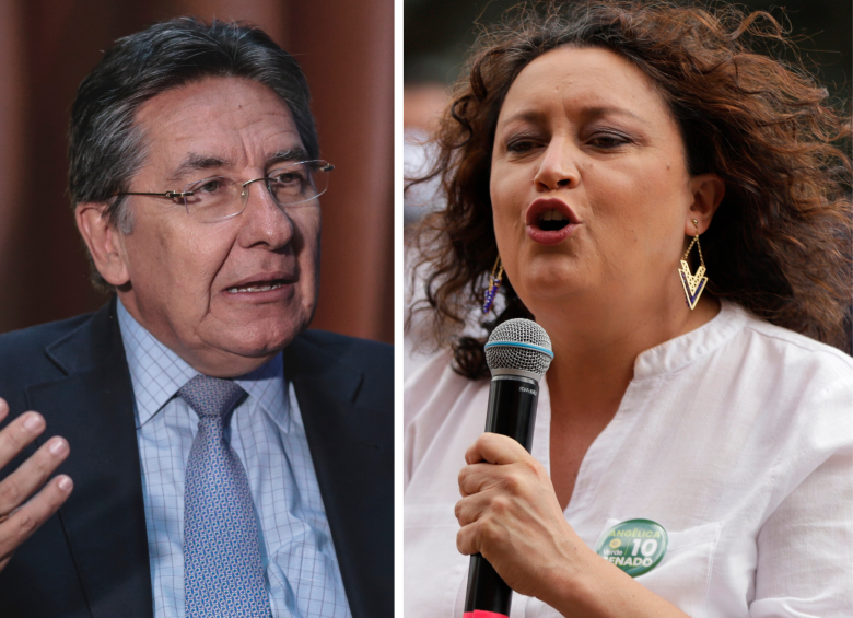 El exfiscal Néstor Humberto Martínez denunció a la senadora Angélica Lozano por injuria y calumnia. FOTO: COLPRENSA