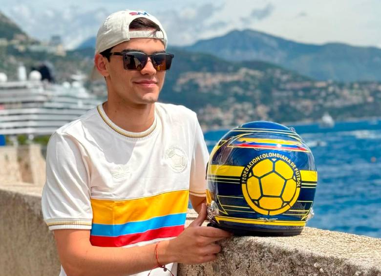 Sebastián Montoya, piloto colombiano de Fórmula 2. FOTO: Cortesía FFC