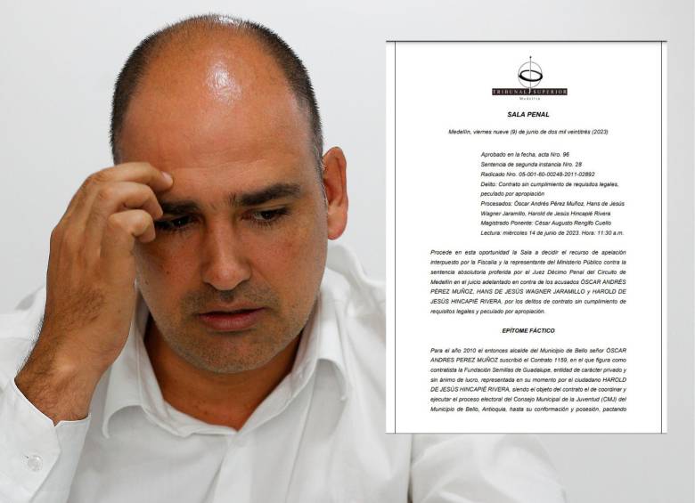 Condena a Óscar Andrés Pérez pondrá quinto alcalde en Bello en menos de ...