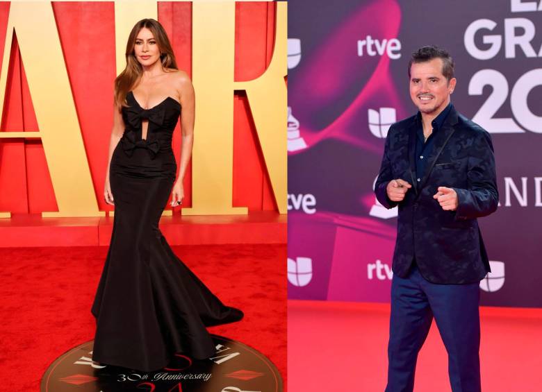 Sofía Vergara y John Leguizamo, los dos actores colombiano de más renombre en Hollywood. FOTO Getty 