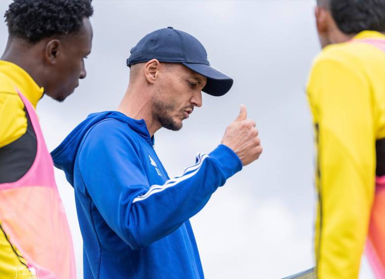 David González, técnico antioqueño al servicio del DIM. FOTO CORTESÍA MILLONARIOS