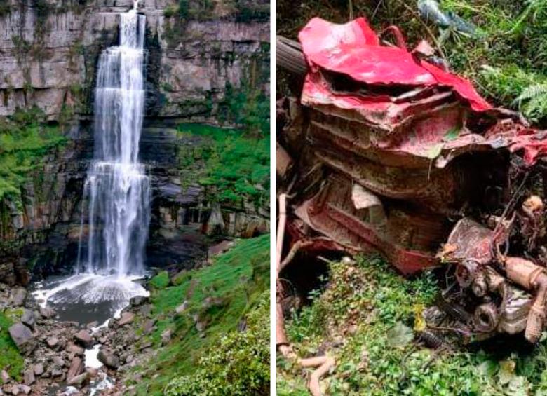 Accidente En El Salto Del Tequendama Cuerpos No Aparecen Y Se Sospecha