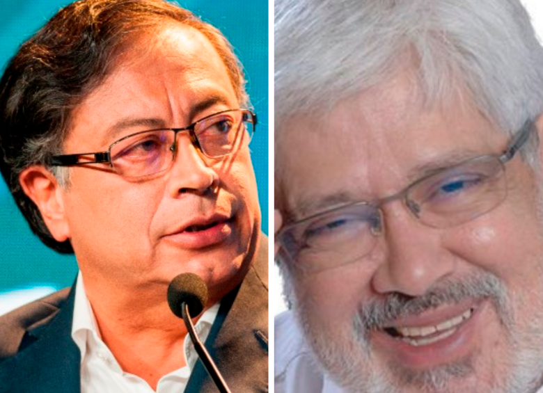 El presidente Gustavo Petro y el nuevo ministro de Comercio, Germán Umaña Mendoza. FOTOS: CORTESÍA