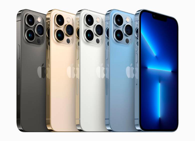 Este es el iPhone 13 Pro. FOTO Apple