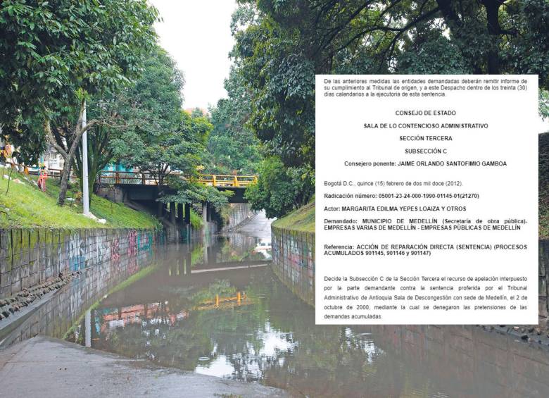 Las inundaciones en el deprimido de Conquistadores se repiten cada vez que llueve fuerte en el Occidente. FOTO archivo el colombiano