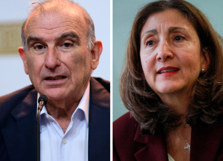 Humberto De la Calle e Ingrid Betancourt. FOTO: COLPRENSA