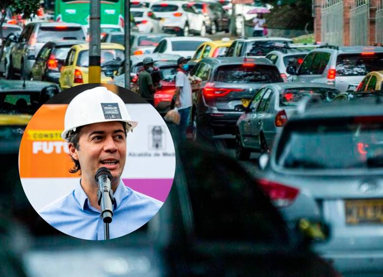 Daniel Quintero, alcalde de Medellín, insiste en limitar venta de autos a gasolina. FOTO: Archivo 