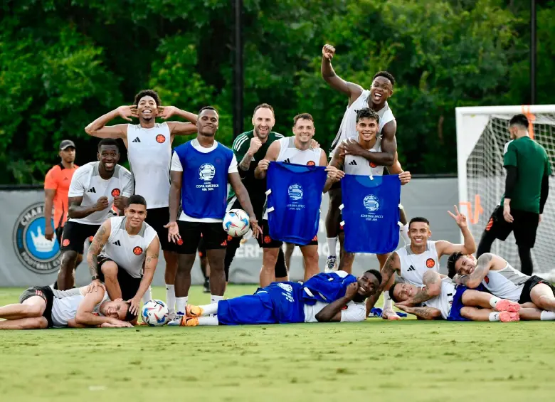 En la Selección Colombia se evidencia alegría, unión y convicción. FOTO X-SELECCIÓN COLOMBIA