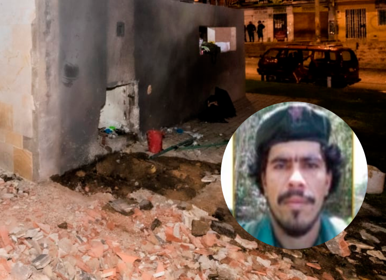 Alias John Mechas fue señalado por la Policía como uno de los presuntos responsables del atentado de este sábado en Bogotá. FOTO: CORTESÍA