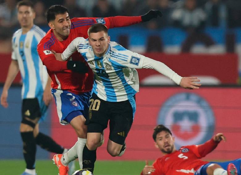 Franco Mastantuono, otra de las promesas del fútbol mundial. FOTO X-AFA