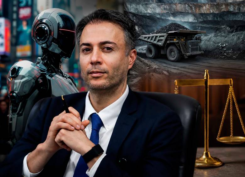 Nuevas firmas de Quintero abarcan derecho, minería, energía y robótica. FOTO Ilustración El Colombiano y Magnific