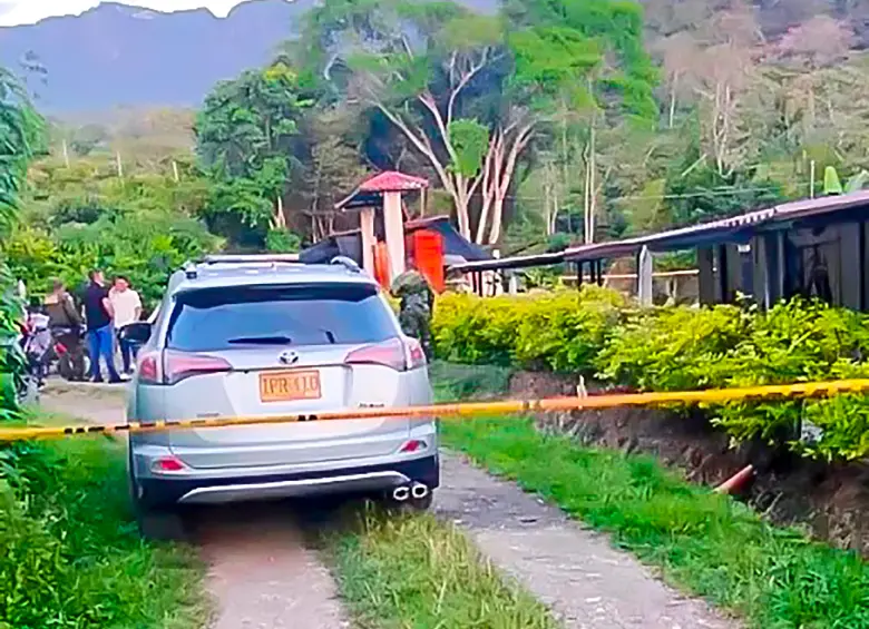 La masacre sucedió este martes 19 de agosto en una finca recreativa del municipio de Mesitas del Colegio, en Cundinamarca. FOTO: Cortesía