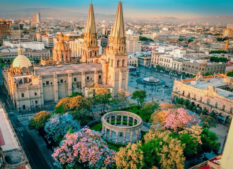 Centro Histórico de Guadalajara es el núcleo colonial de Jalisco. Concentra los edificios más emblemáticos, plazas públicas, joyas arquitectónicas y una rica oferta cultural y gastronómica. Foto: Oficina de Visitantes y Convenciones de Guadalajara