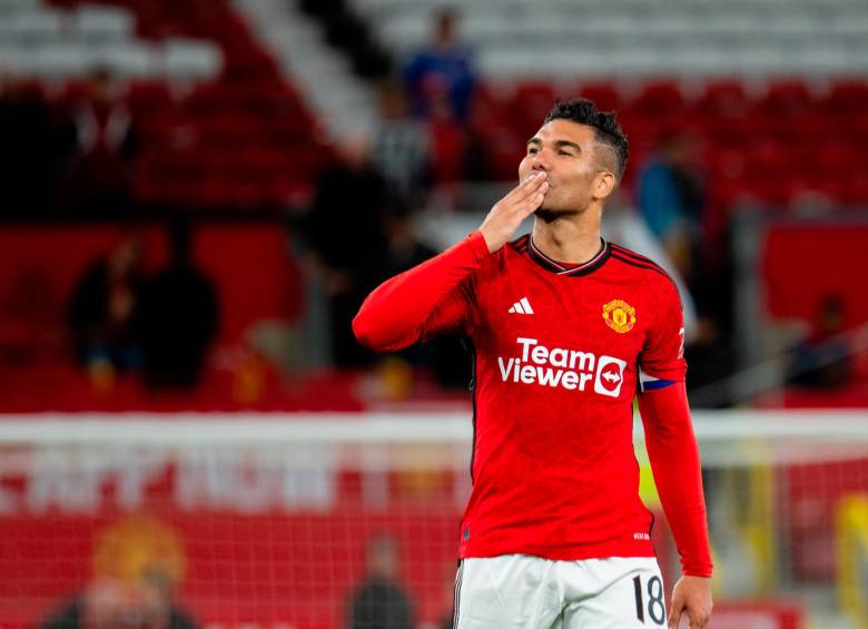 Casemiro fue el gran fichaje del Manchester United para la temporada pasada de la Liga Premier de Inglaterra. El brasileño aterrizó en territorio inglés proveniente del Real Madrid. FOTO: TOMADA DEL X DE @Casemiro
