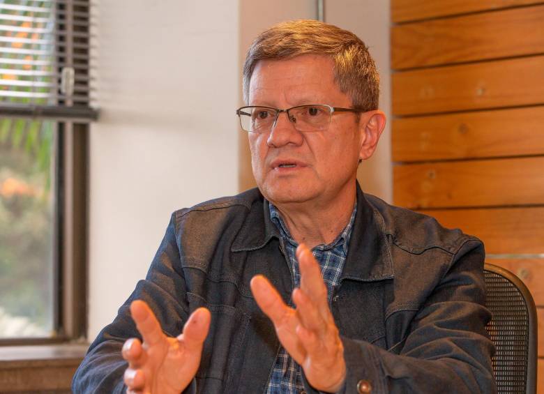 El exsecretario de Gobierno de Antioquia, Luis Fernando Suárez Vélez. FOTO: ESNEYDER GUTIÉRREZ